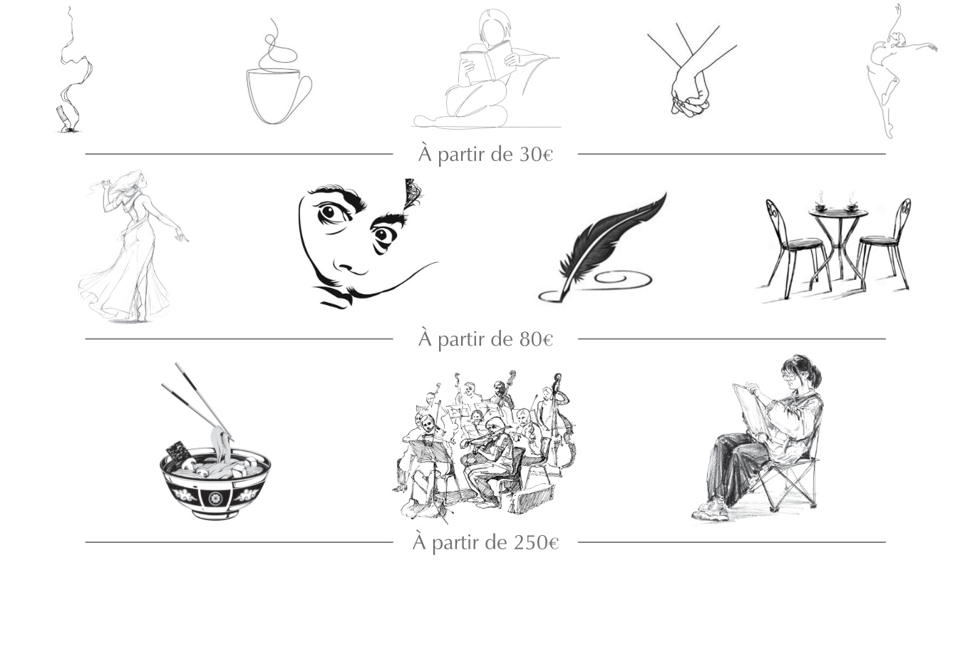 Motifs de la vie, création gravée, personnalisation sur mesure