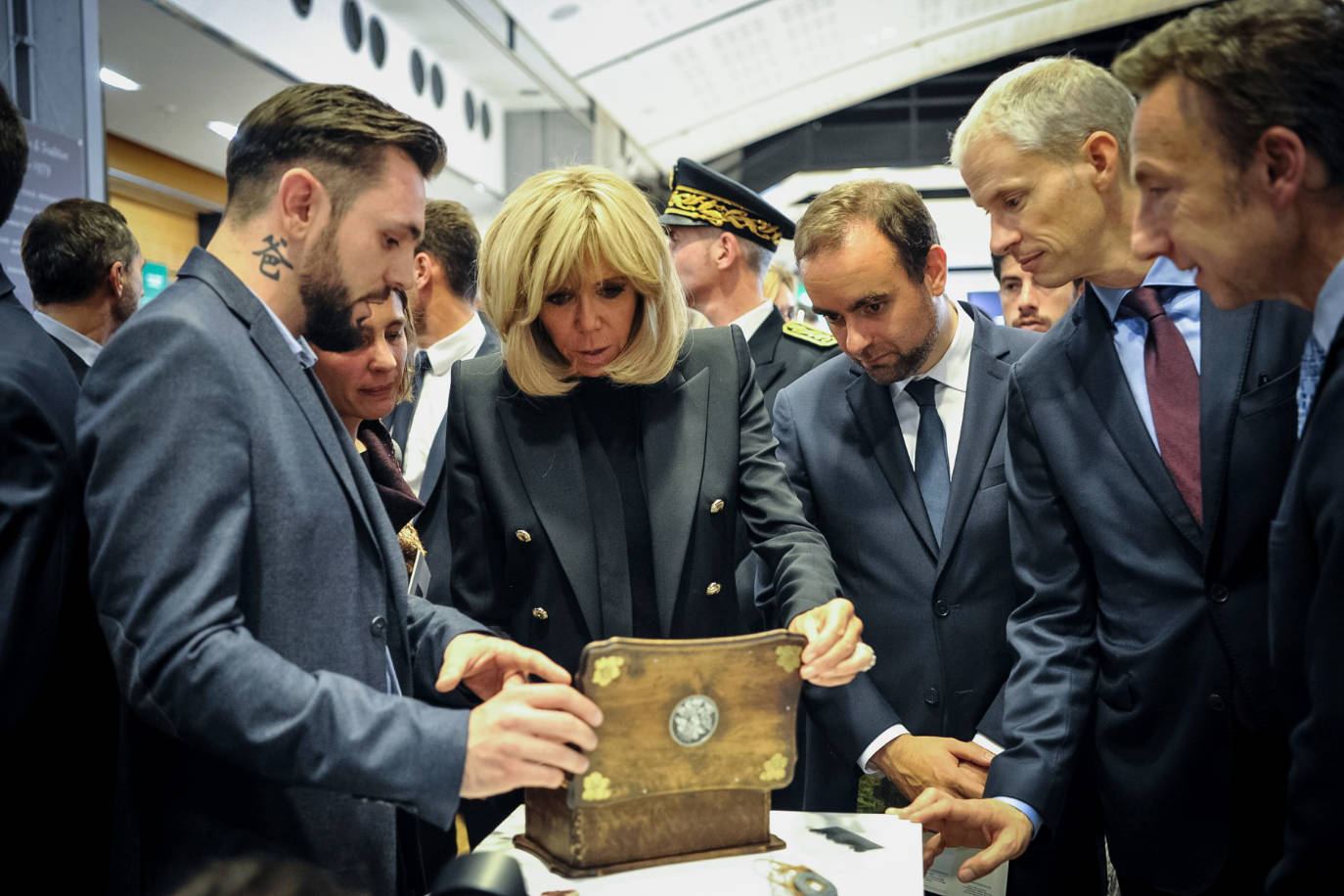 Steven Brunel lauréat prix national et régional, rencontre avec Brigitte Macron et Stéphane Bern
