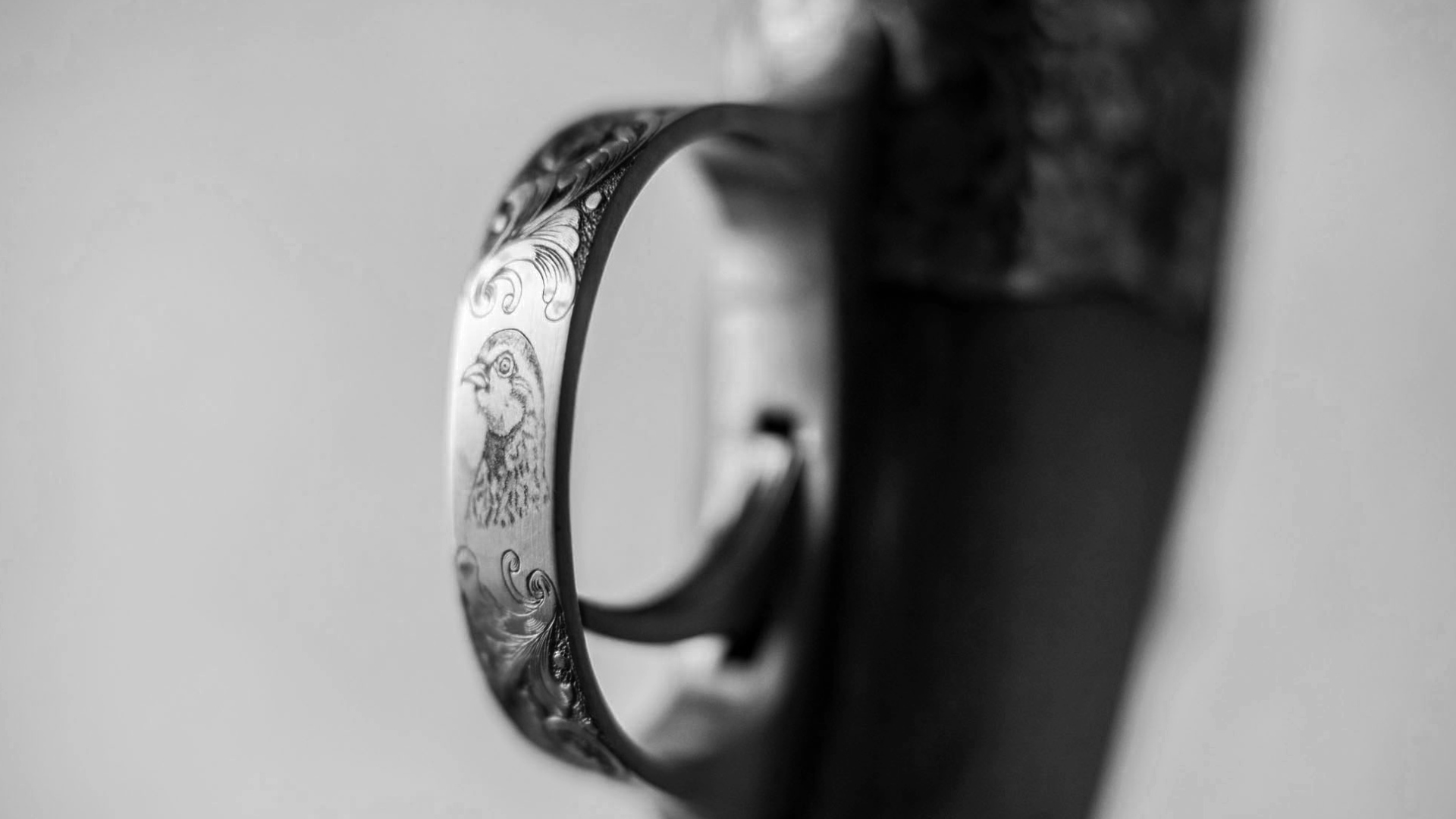 image ancre gravure sur arme a feu